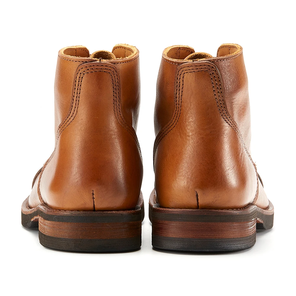 IronRidge™ Handmade Men Combat Boots – Waterproof Cow Leather Retro Outdoor Ankle Boots 5