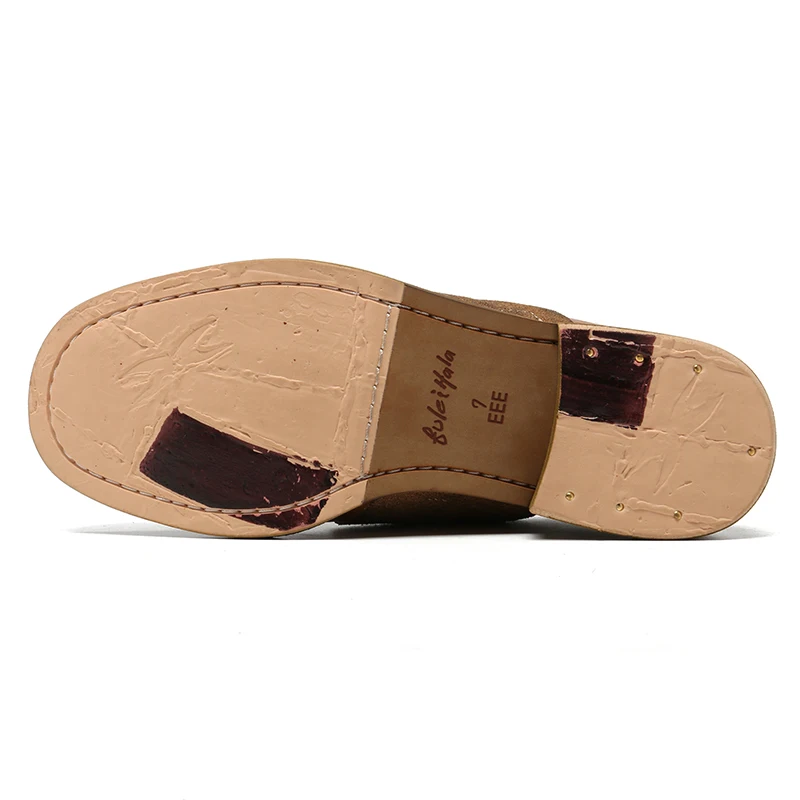 VintageEase™ Handmade Leather Mules – Unisex Goodyear Sandal Slippers for Formal-Casual Wear 6