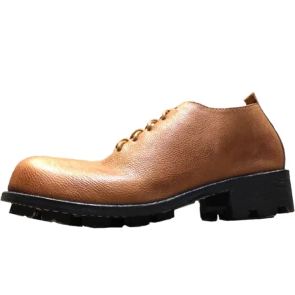 UNITYPUREMAX™ Retro Goodyear Derby Shoes – Handmade Vintage British Style 2