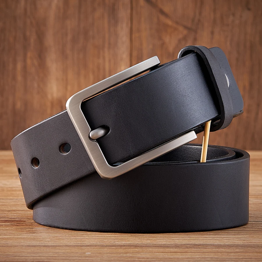 UNITYPUREMAX™ 3.8CM Genuine Vintage Leather Belt For Men – Classic Cowhide Strap for Jeans 5