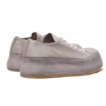 UNITYPUREMAX™ Washed Horse Leather Couple Sneakers – Retro Thick Sole Genuine Leather Casual Shoes 4