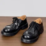 UNITYPUREMAX™ Italian Handmade Washed Horse Leather Shoes – Retro Height Increasing Casual Shoes 4