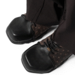 Retro Square Toe Men’s Leather Sneakers – Handmade Casual Shoes | UNITYPUREMAX™