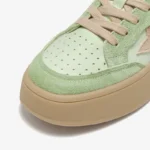 StarLuxe™ Handmade Women’s Leather Sneakers – Mixed Color Star Trainers with 3.9cm Heel 4