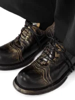 British Style Youth™ Genuine Leather Platform Casual Shoes for Men | Handmade Cowhide Lace-Up 4