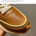 UNITYPUREMAX™ Handmade Cow Leather Vintage Work Shoes – Men’s Thick Sole Height Increasing Casual Shoes 3