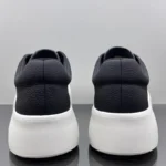 UNITYPUREMAX Little White™ — Korean Genuine Leather Height-Boost Sneakers, Hidden 5–8cm Lift, Sponge-Cake Sole, White/Black, Sizes 38–43 5