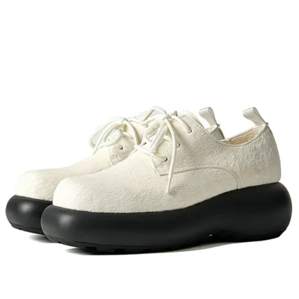 UNITYPUREMAX™ Horsehair Leather Derby Shoes – Height Boost & Breathable Comfort 2