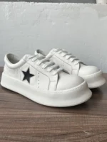UNITYPUREMAX™ Men’s Trendy Leather Platform Shoes – Height Increasing Casual Cowhide Sneakers 4