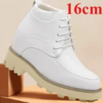 ElevateRide™ Motorcycle Boots – Men’s 16cm Invisible Elevator Height Increasing Boots 5