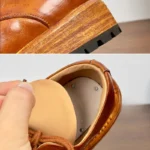 UNITYPUREMAX™ Italian Handmade Washed Horse Leather Shoes – Retro Height Increasing Casual Shoes 3