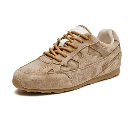 UnityPuremax™ Women’s Retro Cow Suede Sneakers – Flat Casual Shoes 2