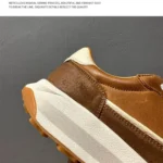 UNITYPUREMAX™ Handmade Cow Leather Vintage Work Shoes – Men’s Thick Sole Height Increasing Casual Shoes 4