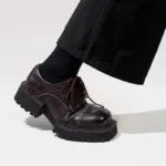 Equinox™ Handmade Horsehide Casual Shoes – Vintage Square Toe Derby 3