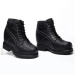Men’s 15cm Height Increasing Elevator Boots | Genuine Leather Korean Style Casual Boots – UNITYPUREMAX 4