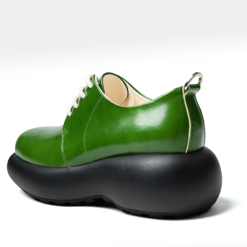 UNITYPUREMAX™ Future Spherical Sole Derby Shoes – Genuine Leather 6cm Height-Increasing Casual Shoes for Men 5