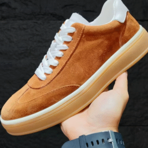 UNITYPUREMAX™ Men's Cowhide Height-Increase Casual Shoes — Minimalist Round-Toe Lace-Ups in Solid Leather
