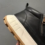 British Style Handmade Leather Men’s Autumn High-Top Boots | UNITYPUREMAX™ Autumn Workwear Casual Shoes 4
