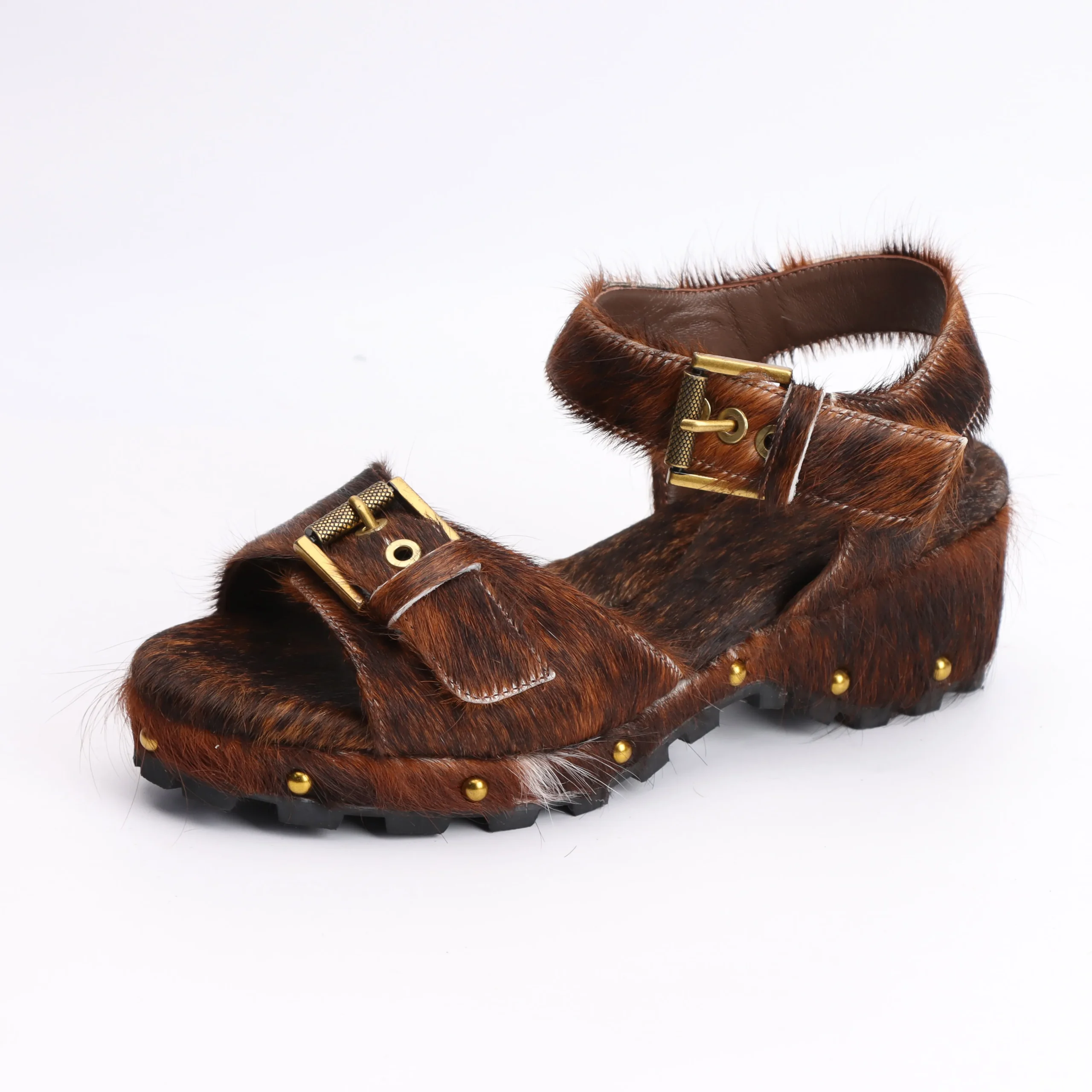 UnityPuremax™ Luxury Horsehair Flat Sandals for Women – Designer Leather Platform Sandalias de Mujer 1 UnityPuremax™ Luxury Horsehair Flat Sandals for Women – Designer Leather Platform Sandalias de Mujer 1