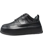 European Style Retro Bread Shoes | UNITYPUREMAX™ Men’s Thick-Soled Height Increasing Leather Sneakers 1
