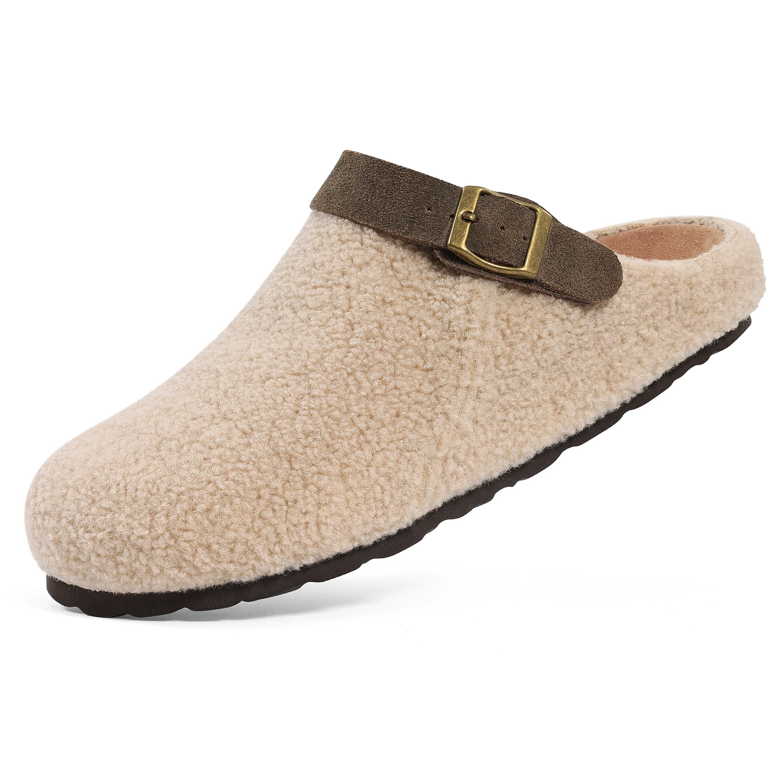 CozyStep™ Winter Fleece Mules – Unisex Warm Fuzzy Clogs with Adjustable Strap UNITYPUREMAX 2