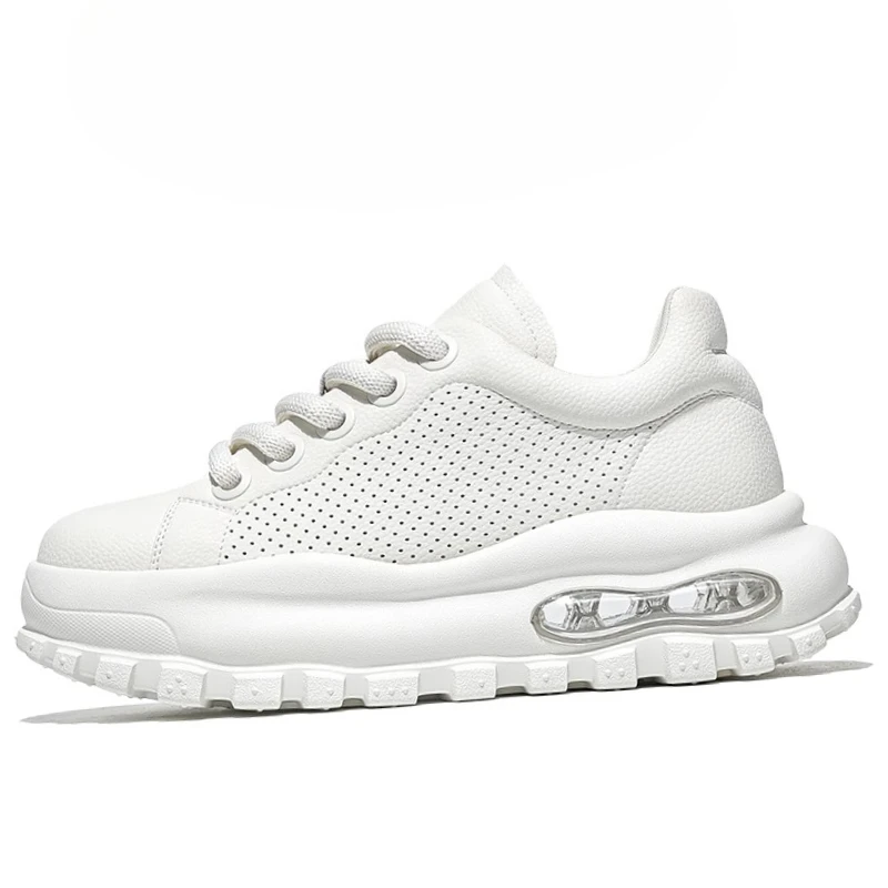 UNITYPUREMAX™ SpringFlex Men’s Leather Sneakers – Breathable Soft Sole Casual Shoes 4