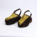 Boken Luxe™ Women’s Luxury Leather Cowhide Sandals – Height-Increasing Fur-Trimmed 6