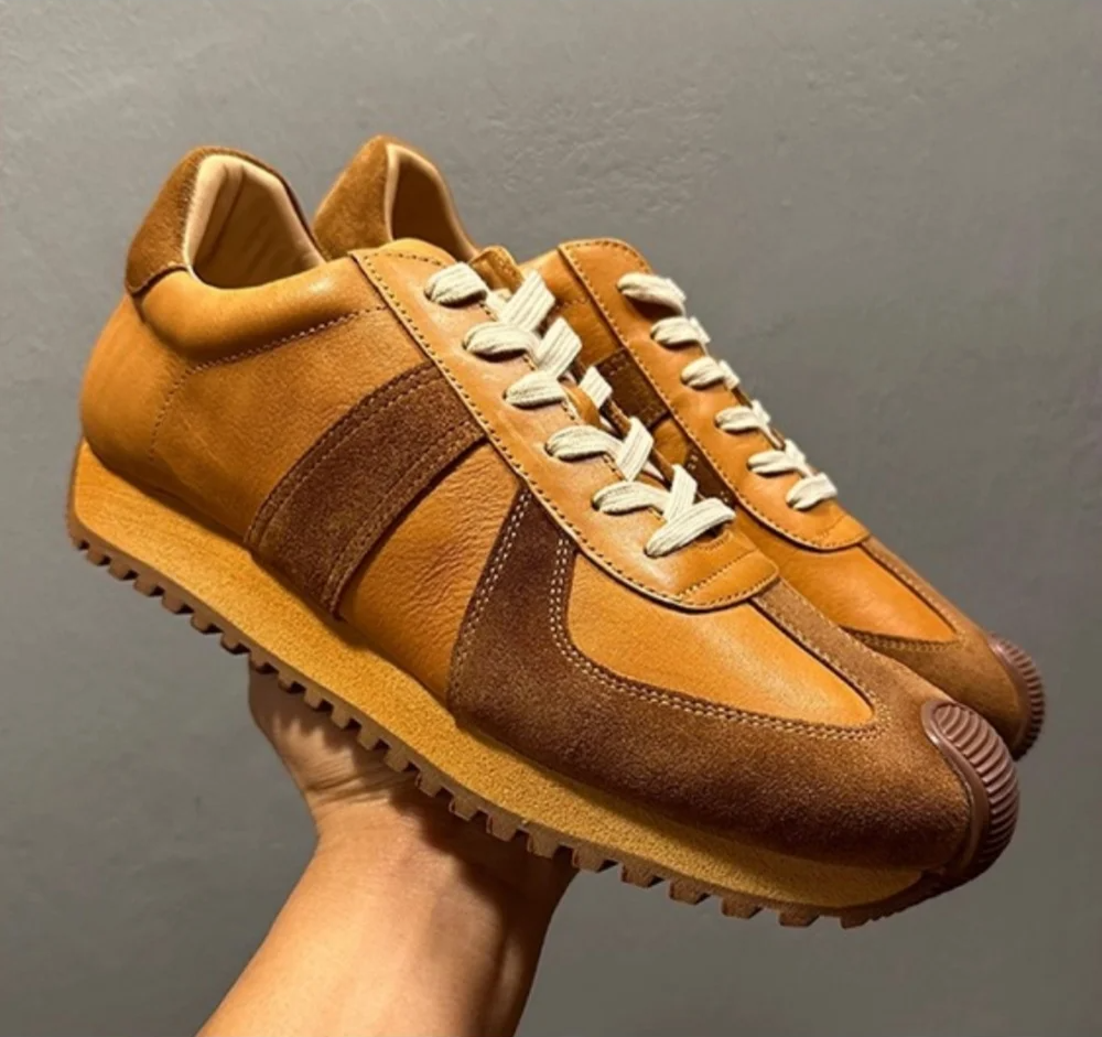 Men’s Low-Top Leather Running Board Shoes | UNITYPUREMAX™ Autumn Casual Sneakers - Image 6