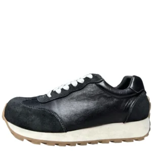 UNITYPUREMAX™ Men’s Washed Horse Leather Shoes – Hand-Sewn Irregular Toe Casual Sports Shoes with Height Increase 1