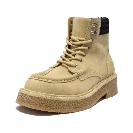 UNITYPUREMAX™ Kangaroo Men’s Hand-Sewn Leather Height Increasing Shoes – Desert-Style Outdoor Casual Tooling Shoes 1