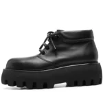 UNITYPUREMAX™ Genuine Leather England Board Shoes – Men’s Mid-Top Casual Commuting Sneakers 1