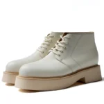 British Design Genuine Leather Platform High Top Shoes for Men | UNITYPUREMAX™ 1