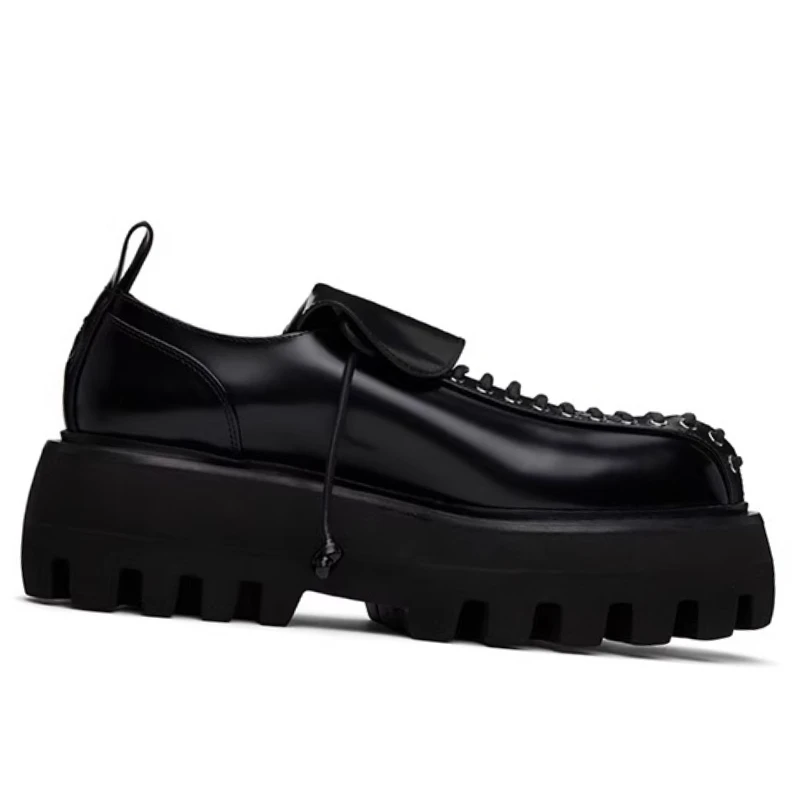 UNITYPUREMAX™ Genuine Leather England Wide Derby Shoes for Men – Comfortable, Breathable British Style Dress Shoes 3