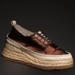 Korean Style Silk Fabric Women’s Heightening Shoes | UNITYPUREMAX™ 7cm Platform Casual Shoes 3