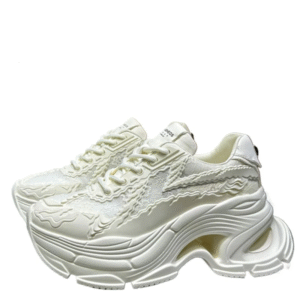 Women’s 8cm Ultra Light Genuine Leather Casual Daddy Shoes | UNITYPUREMAX™ Height Increasing Sneakers
