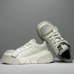 UNITYPUREMAX™ European American 3D Printed Mecha Shoes – Men’s Thick Sole Genuine Leather Height Increasing Sneakers 6