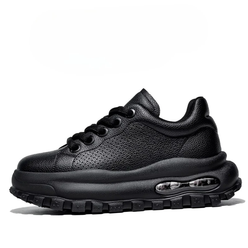 UNITYPUREMAX™ SpringFlex Men’s Leather Sneakers – Breathable Soft Sole Casual Shoes 3