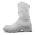 UNITYPUREMAX™ Punk Zipper Leather High-Top Boots for Men — Genuine Cow Leather Winter Warm Platform Style 4