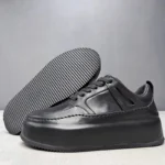 European Style Retro Bread Shoes | UNITYPUREMAX™ Men’s Thick-Soled Height Increasing Leather Sneakers 5