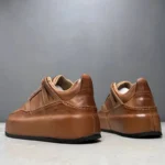 European Style Retro Bread Shoes | UNITYPUREMAX™ Men’s Thick-Soled Height Increasing Leather Sneakers 4