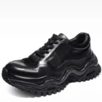 UNITYPUREMAX™ Hand-Washed Horsehide Retro Daddy Shoes – Thick-Soled Unisex Leather Sneakers for All-Season Comfort 2