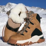 Wool Snow Boots for Men | UNITYPUREMAX™ Leather Fur-Lined Winter Waterproof Anti-Slip Boots 1