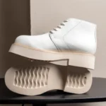 British Design Genuine Leather Platform High Top Shoes for Men | UNITYPUREMAX™ 5