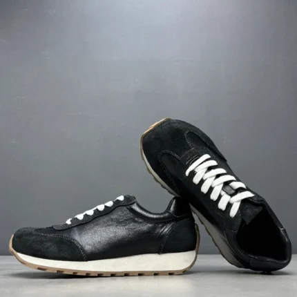 UNITYPUREMAX™ Men’s Washed Horse Leather Shoes – Hand-Sewn Irregular Toe Casual Sports Shoes with Height Increase 2