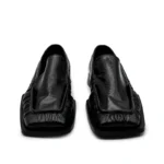 UNITYPUREMAX™ Men’s Super Soft Cowhide Square-Toe Loafers – Genuine Leather Casual & Dress Flats 9
