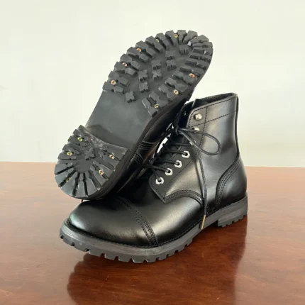UNITYPUREMAX™ Italian Cowhide Goodyear-Welted Boots – Handmade Durable Retro Motorcycle Boots for Men 2