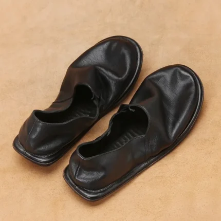 UNITYPUREMAX™ Handmade Cowhide Fisherman Loafers – Slip-On Outdoor Casual & Driving Shoes for Men 2