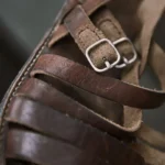 UNITYPUREMAX™ Handmade Vintage Woven Roman Sandals – Men’s Cowhide Leather Buckle-Strap Gladiator Flats 5