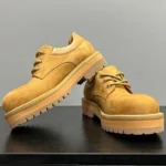 UNITYPUREMAX™ Handmade Cowhide Platform Derby Shoes – Men’s Retro Genuine Leather Height-Increasing Dress Shoes 10