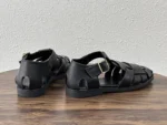 UNITYPUREMAX™ Handmade Cowhide Woven Gladiator Sandals – Men’s Vintage Buckle-Strap Summer Flats 13